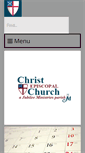 Mobile Screenshot of christepiscopal.org